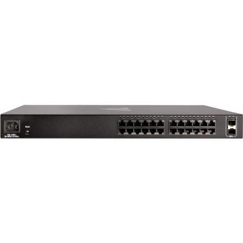 Spravovatelný L3 přepínač řady MS s OvrC, 24x 1G, 2 10G SFP+