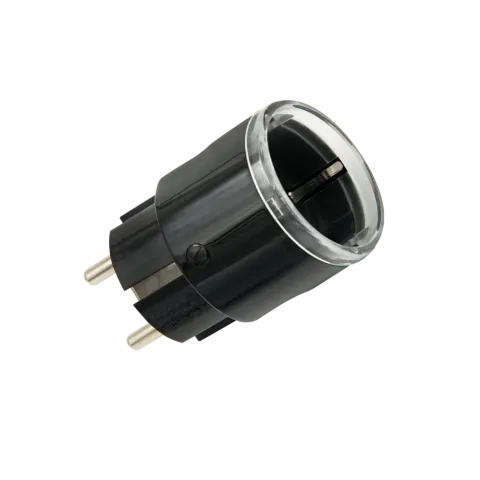 Shelly Plug S Gen3, zásuvka s měřením spotřeby, WiFi, černá