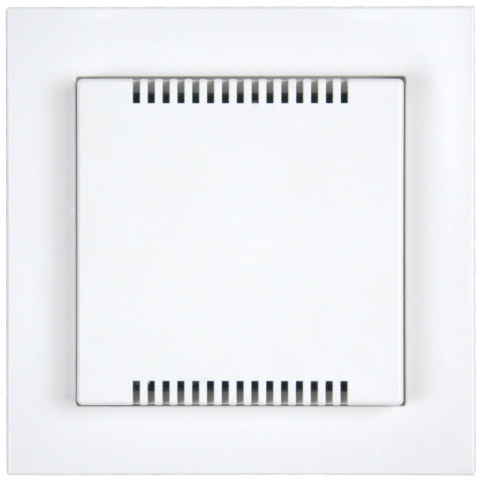 Čidlo CO2/VOC, teploty a vlhkosti 55x55 mm, lesklá bílá