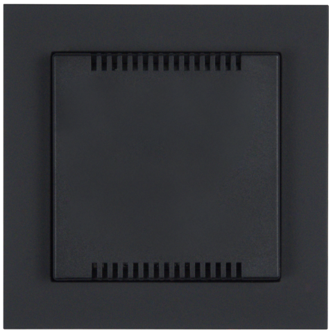 Čidlo CO2/VOC, teploty a vlhkosti 55x55 mm, matná černá