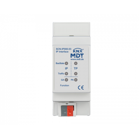 IP Interface, 2M, s funkcemi emailu a času, s podporou KNX IP a Data Secure