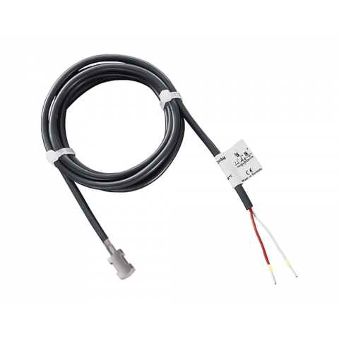 Teplotní čidlo PT1000, délka 3m, k uchycení na trubku