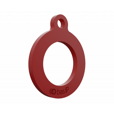 Čip s vysokou bezpečností, technologie Mifare, červený