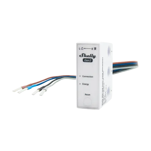 Shelly Gen3 3EM 63W, 3fázový měřič spotřeby, WiFi