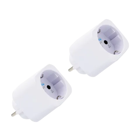 Shelly Plug M Gen3, zásuvka s měřením spotřeby, WiFi, bílá (balení 2 ks)