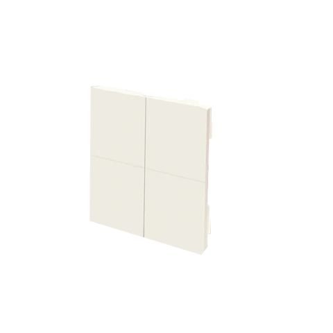 Shelly Blu Wall Switch 4, pro použití s běžnými rámečky