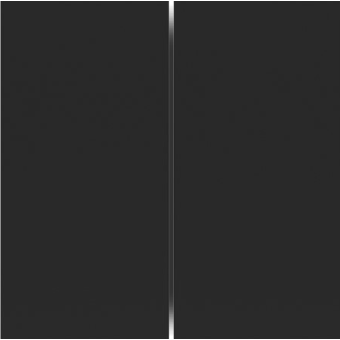 Fenix hmatníky na výšku (2 ks), provedení Nero Ingo