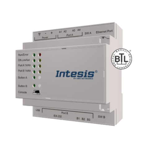 Commercial AC & VRF systems to BACnet MSTP Interface - 4 units