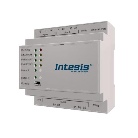 Samsung NASA VRF systems to Modbus TCP/RTU Interface - 4 units