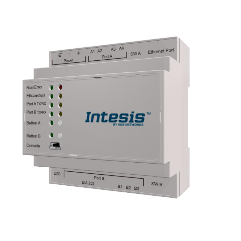 Modbus TCP & RTU Master to BACnet IP & MS/TP Server Gateway - 250 points