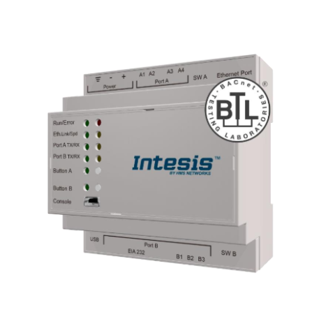 BACnet IP & MS/TP Client to ASCII IP & Serial Server Gateway - 600 points