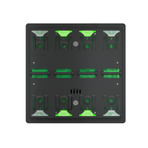 KNX vypínač řady Ekinex Era, měření teploty, RBG LED