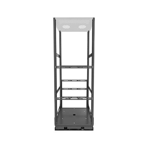 Strong Výjezdný a otočný rack do nábytku, 28U