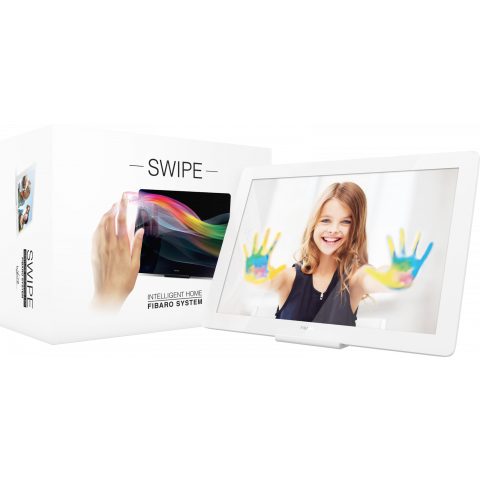 Fibaro Swipe – ovládání gesty, Z-Wave Plus, bílý
