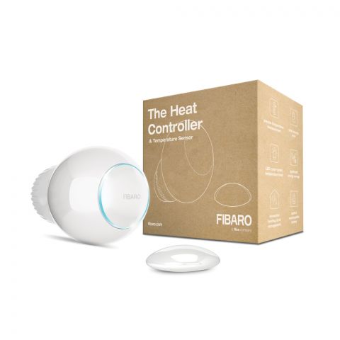 Fibaro Sada radiátorové hlavice a teplotního čidla, Z-Wave Plus