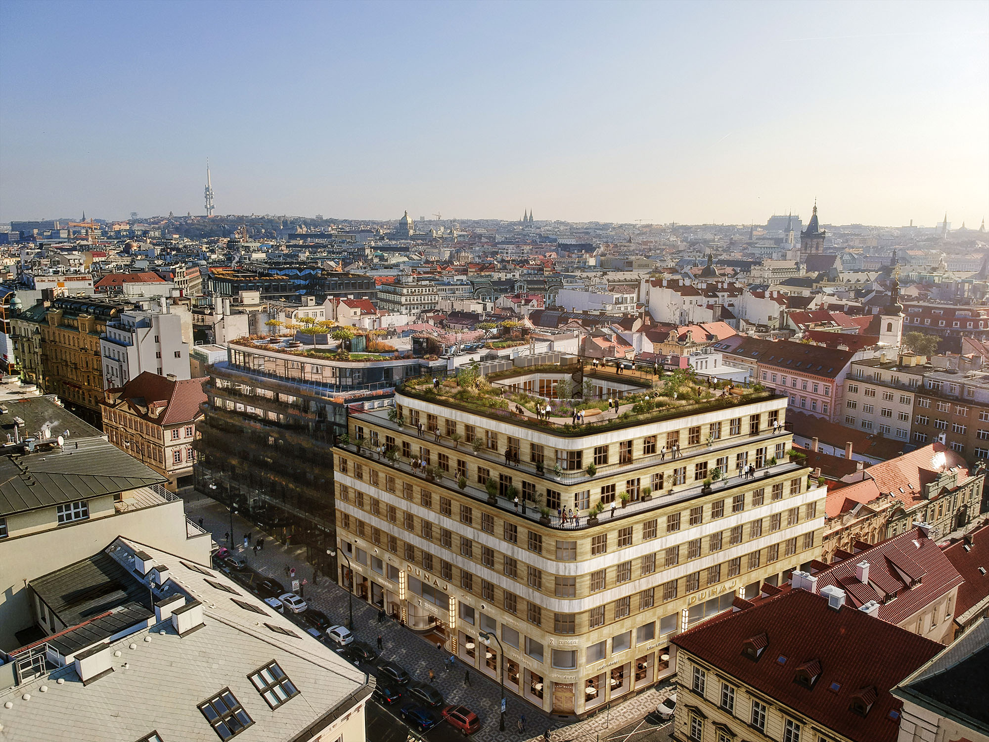 Palác Dunaj, Praha – Rekonstrukce s respektem k historii a moderní technologií