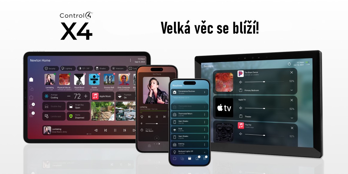 Control4 X4: Nová éra chytré automatizace je tady!