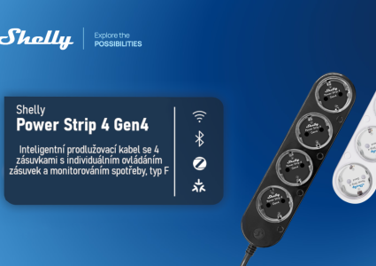 ⚡Shelly Power Strip 4 Gen4 – více než jen prodlužovací kabel