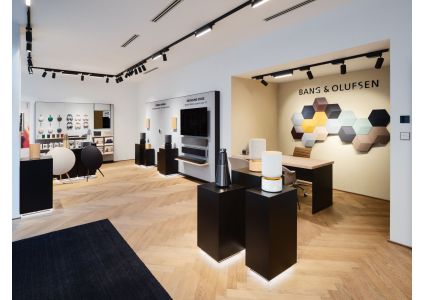 Showroom Bang & Olufsen: prostor, který prodává zážitkem
