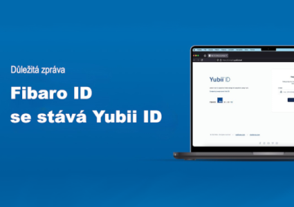 ⭕ Důlěžitá zpráva– FIBARO ID se stává Yubii ID