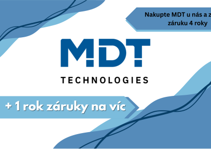 Nakupte MDT u nás a získejte záruku 4 roky ✨