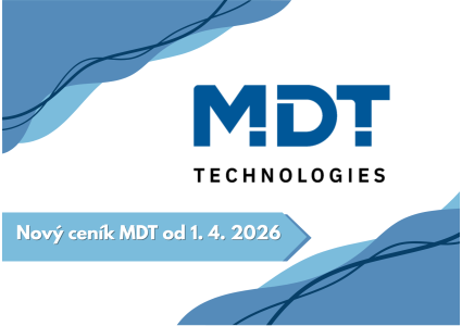 Nový ceník MDT od 1. 4. 2026 + prodloužená záruka 4 roky ✨