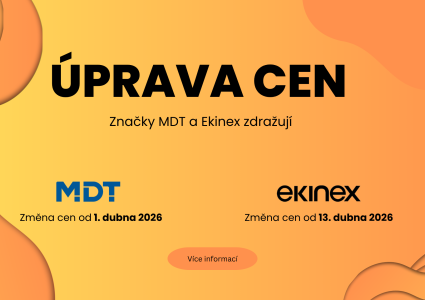 Nové ceníky Ekinex a MDT – zvýšení cen od dubna 2026