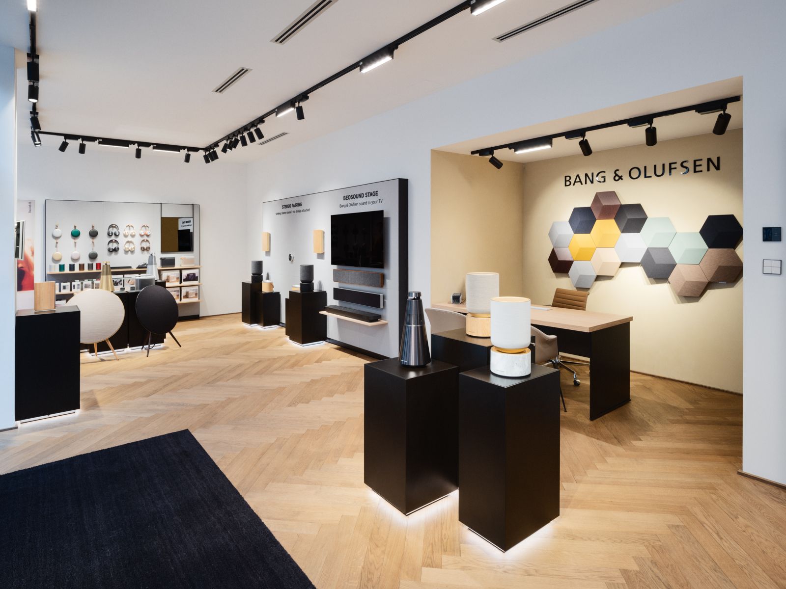 Showroom Bang & Olufsen: prostor, který prodává zážitkem