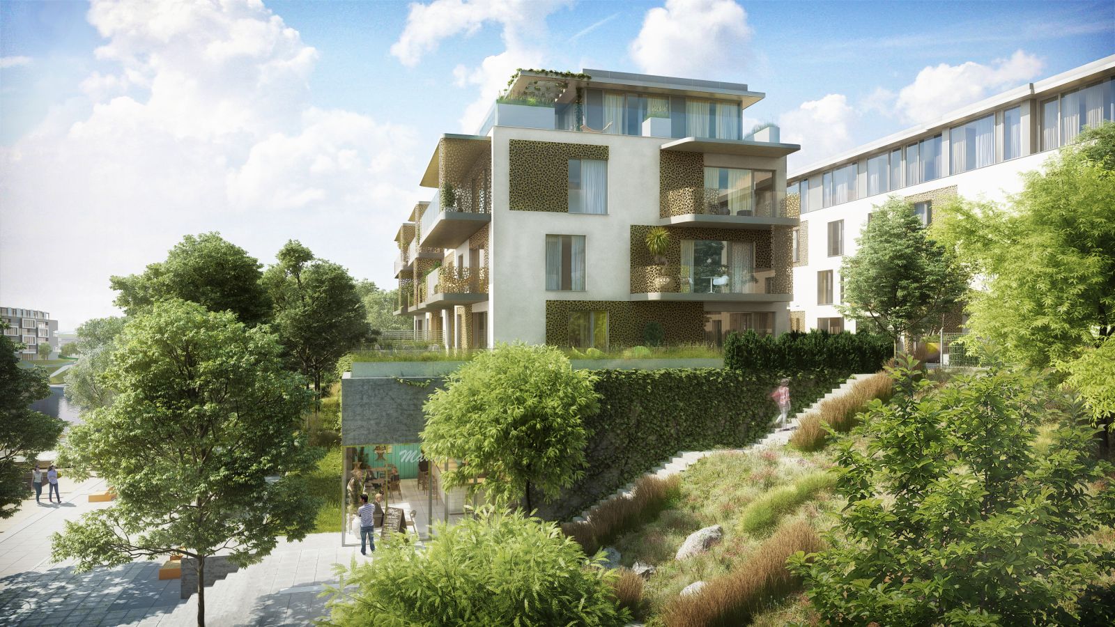 DOCK Marina Boulevard: život mezi městem a řekou