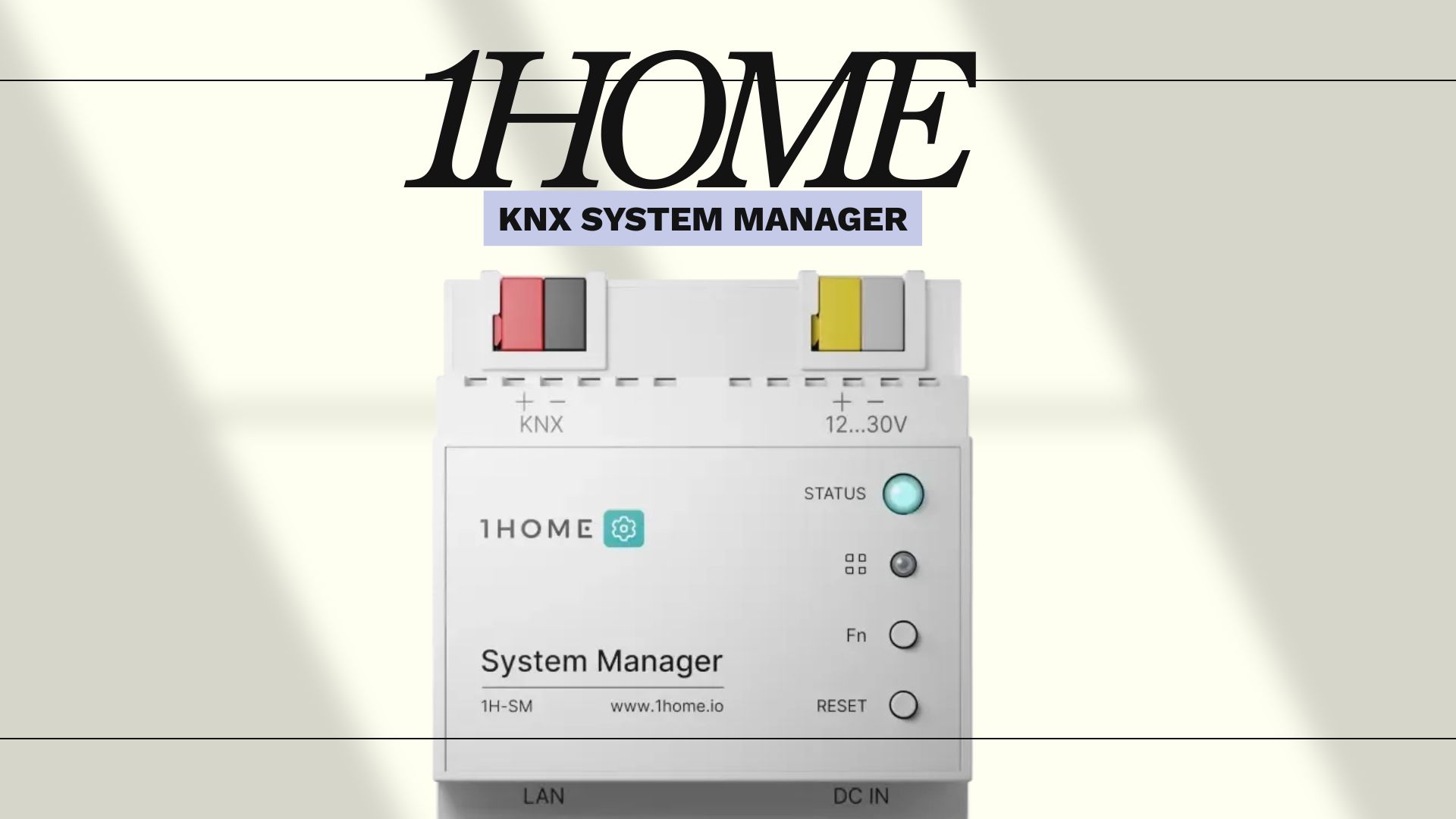 Mějte chytrou domácnost plně pod kontrolou s 1Home System Managerem