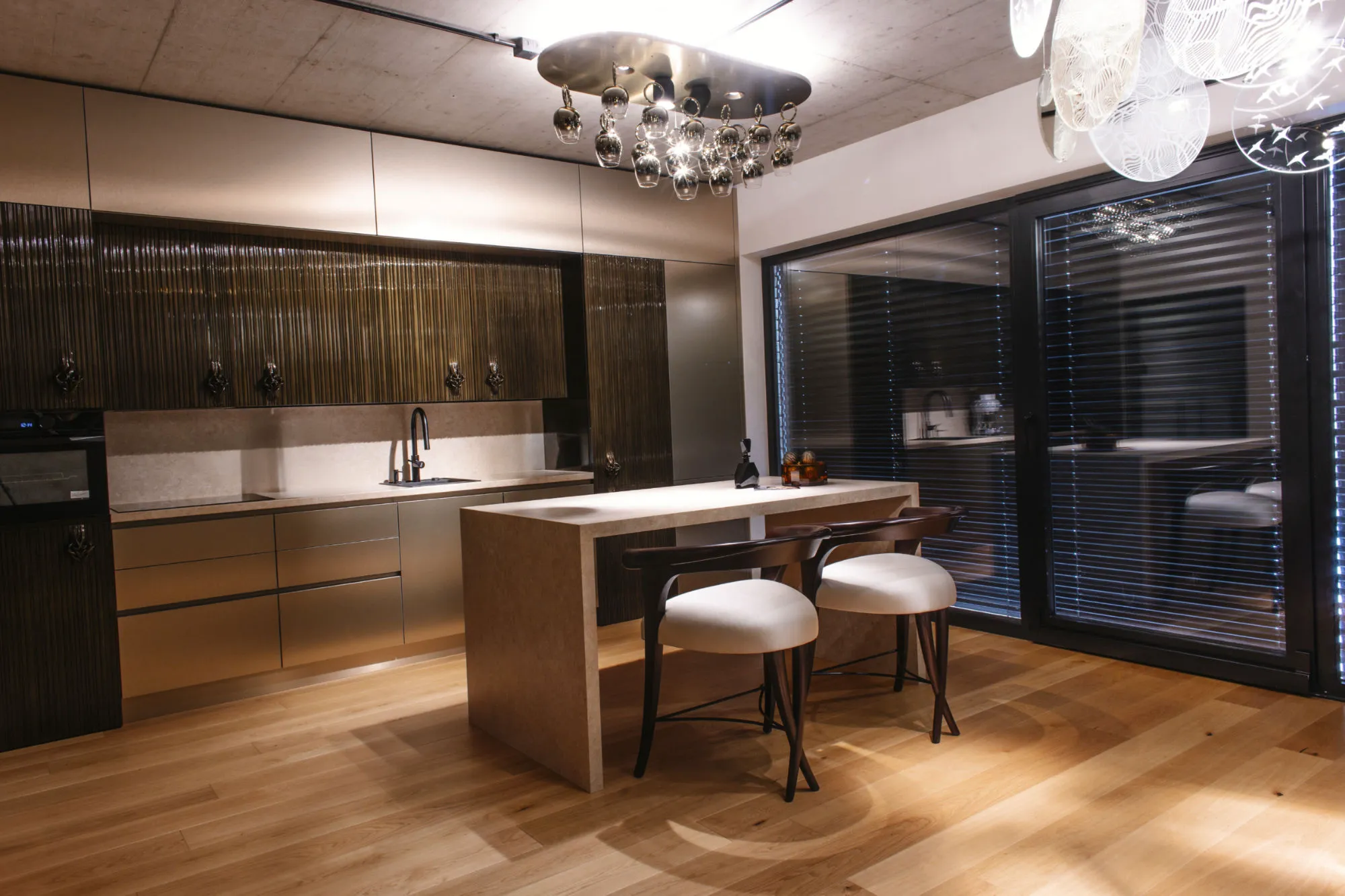 Technologie v apartmánu Garden Lofts skvěle doplňují architekturu
