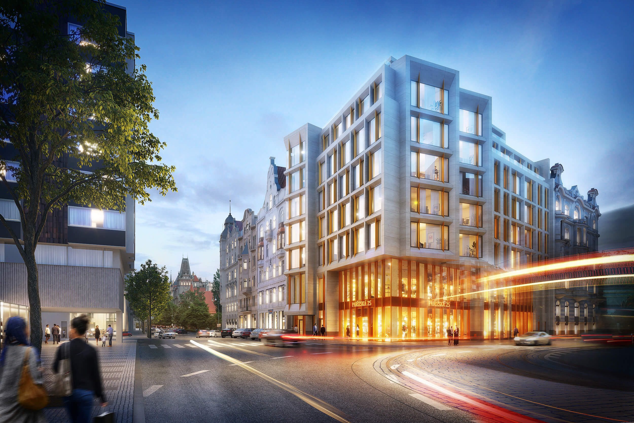 Pařížská 25: Inteligentní technologie na prestižní pražské adrese