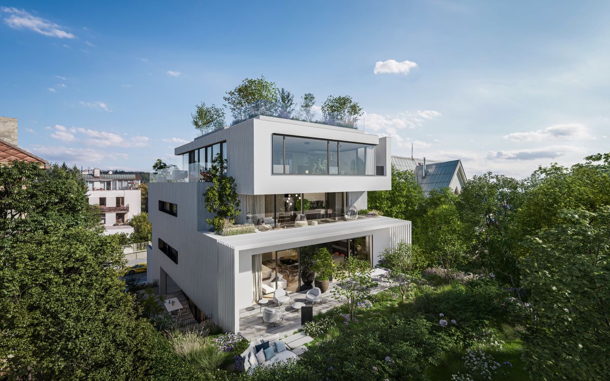 Technologie ve vile Époque reflektují charakter architektury